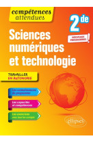 Sciences numeriques et technologie - second e - nouveaux programmes