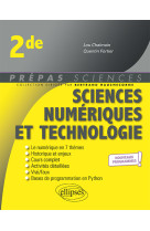 Sciences numeriques et technologie 2nde 2019