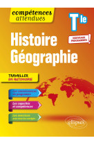 Histoire geo tle nouveaux programmes