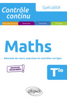 Specialite mathematiques tle nouveaux programmes