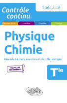 Specialite physique-chimie tle nouveaux programmes