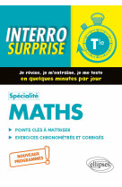 Specialite mathematiques - terminale - nouv eaux programmes