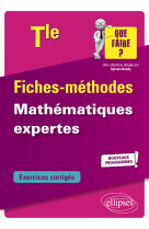 Mathematiques expertes - tle - 2021