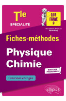 Specialite physique chimie tle