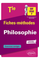 Philosophie terminale - nouveaux programmes