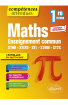 Mathematiques - 1ere techno - enseignement commun