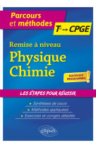 Remise a niveau physique-chimie - tle cpge