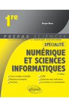 Specialite numerique et sciences informatiq ues 1re  2e ed 2021