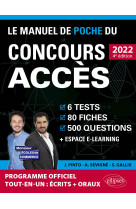 Le manuel de poche du concours acces 2022