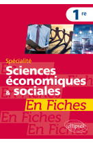 Specialite ses en fiches - 1ere