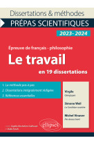 Epreuve de francais et philosophie 2023-2024 le travail dissertation et methodes