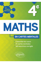 Mathematiques cartes mentales et exercices corriges 4e