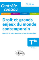 Droit et grands enjeux du monde contemporain tle 2021