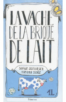 La vache de la brique de lait