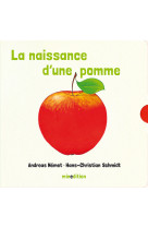 Naissance d'une pomme