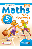 Cahier d'exercices iparcours maths 5e avec cours (edition 2022)