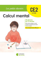 Calcul mental ce2