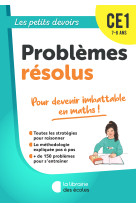 Les petits devoirs - problemes resolus ce1