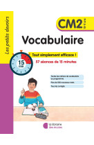 Les petits devoirs vocabulaire cm2 ed 2023