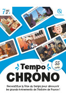 Tempo chrono histoire de france (2nde ed) - jeu de chronologie 7 ans et +