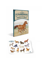 Le livre extraordinaire des chevaux (edition 2022) (+ stickers)