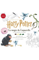 La magie de l'aquarelle harry potter - tome 2