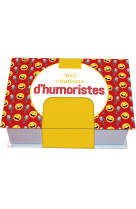 Minimaniak 365 citations d'humoristes