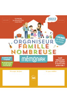 Organiseur familial memoniak special famill e nombreuse 2021-2022