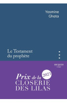 Le testament du prophete