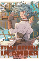 Steam reverie in amber