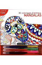 Coffret mandala 80 coloriages