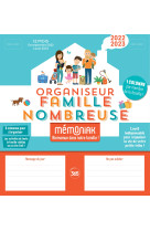 Organiseur familial memoniak special famille nombreuse 2022-2023