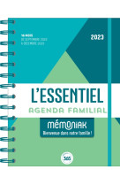 Agenda familial l'essentiel 2022-2023