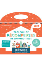 Tableau de recompenses hebdomadaires memoniak 2022-2023