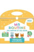 Ma routine du matin et du soir memoniak 2022-2023