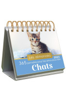 Almaniak 365 pensees pour les amoureux des chats 2023