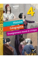 Histoire geo emc 4e fiches d activites 2017