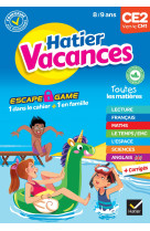 Cahier de vacances du ce2 vers le cm1 8/9 ans