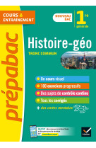 Histoire geo 1re (tronc commun) 2019 cours et entrainement