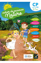 Cahier de vacances nature 2020 du cp au ce1 6/7 ans