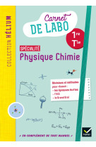 Physique chimie 1re/tle carnet de labo 2020