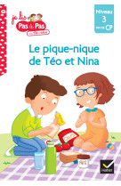 Le pique nique de teo et nina cp niveau 3