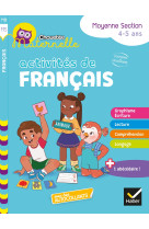 Activites de francais ms 2021