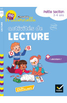 Activites de lecture ps 2021