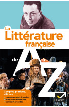 La litterature de a a z  ed 2021