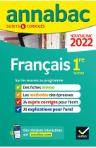 Francais 1re techno 2022