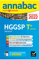 Specialite hggsp tle 2022