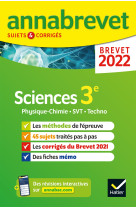 Sciences 3e 2022