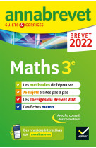 Maths 3e 2022