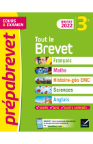 Tout le brevet 3e brevet 2022 cours et examen